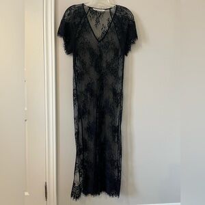 ZARA SHEER LACE DRESS